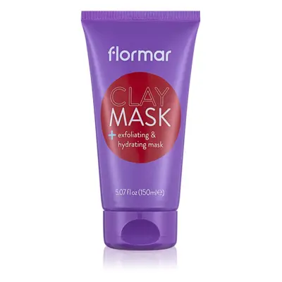 flormar Clay Mask exfoliační čisticí pleťová maska s jílem 150 ml