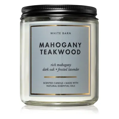 Bath & Body Works Mahogany Teakwood vonná svíčka 198 g