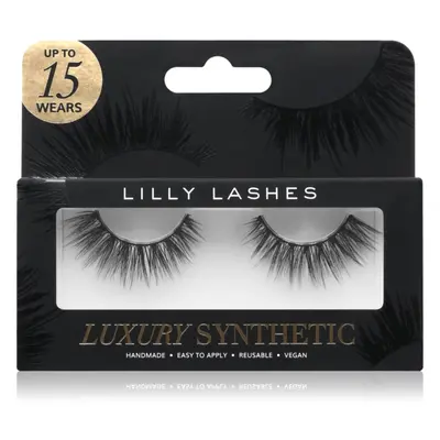 Lilly Lashes Luxury Synthetic umělé řasy typ Posh 1 pár