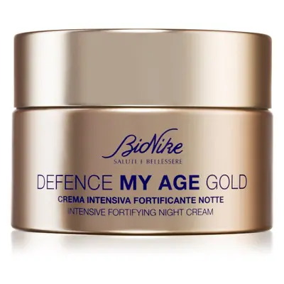 BioNike Defence My Age Gold intenzivní noční krém pro zralou pleť 50 ml