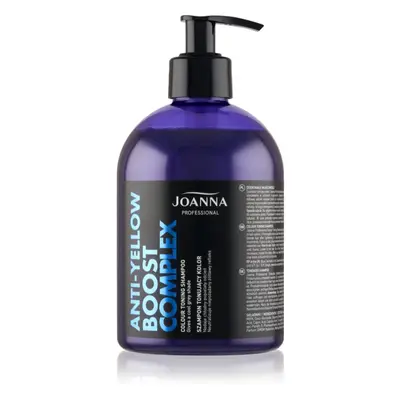 Joanna Professional Color Boost Complex revitalizační šampon pro blond a šedivé vlasy 500 g