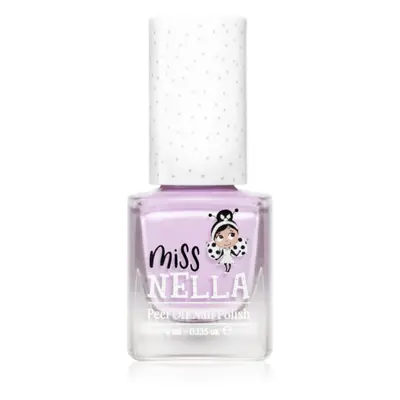 Miss Nella Peel Off Nail Polish lak na nehty pro děti MN02 Bubble Gum 4 ml