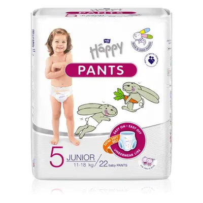 Bella Baby Happy Pants Size 5 Junior jednorázové plenkové kalhotky 11-18 kg 22 ks