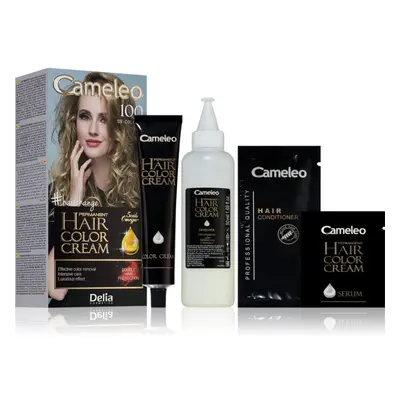 Delia Cosmetics Cameleo Omega permanentní barva na vlasy odstín 100 De-Coloring