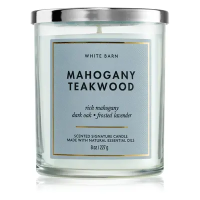 Bath & Body Works Mahogany Teakwood vonná svíčka 227 g