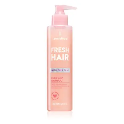 Lee Stafford Fresh Hair Pink Clay hloubkově čisticí šampon pro všechny typy vlasů 200 ml