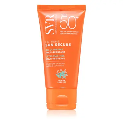 SVR Sun Secure Extreme denní gelový krém s matujícím účinkem SPF 50+ 50 ml