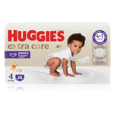 Huggies Extra Care Pants Size 4 jednorázové plenkové kalhotky 9 - 14 kg 38 ks