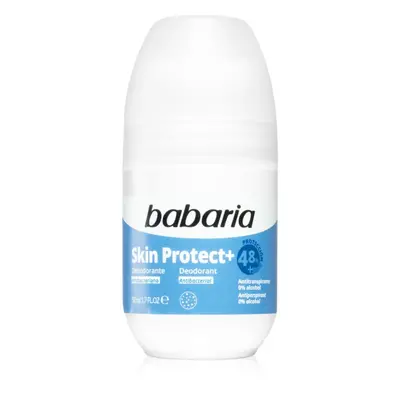 Babaria Deodorant Skin Protect+ deodorant roll-on s antibakteriální přísadou 50 ml