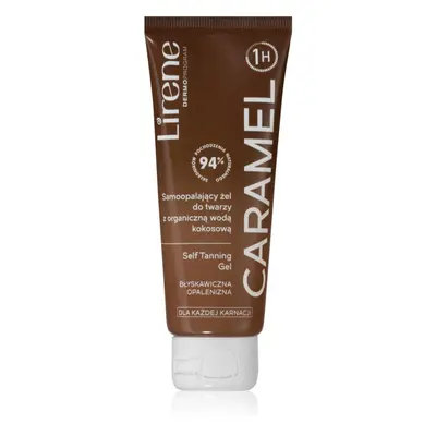 Lirene Perfect Tan samoopalovací gel na obličej 75 ml