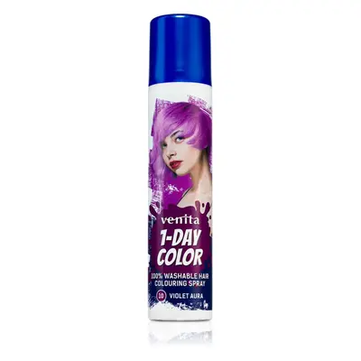 Venita 1-Day Color barevný sprej na vlasy odstín No. 10 - Violet Aura 50 ml