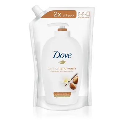 Dove Purely Pampering Shea Butter tekuté mýdlo náhradní náplň bambucké máslo a vanilka 500 ml