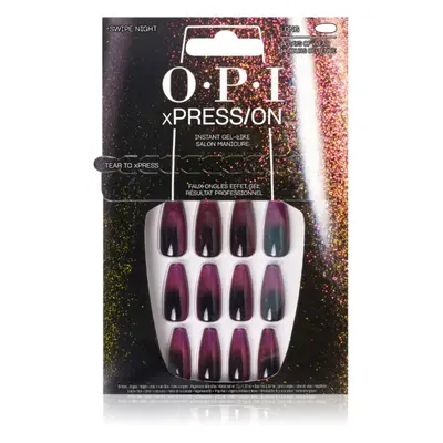 OPI xPRESS/ON umělé nehty Swipe Night 30 ks