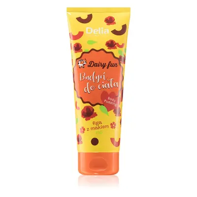 Delia Cosmetics Dairy Fun hýčkající tělová pěna Fig 250 ml