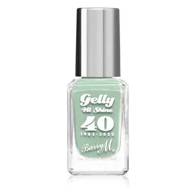 Barry M Gelly Hi Shine "40" 1982 - 2022 lak na nehty odstín Eucalyptus 10 ml