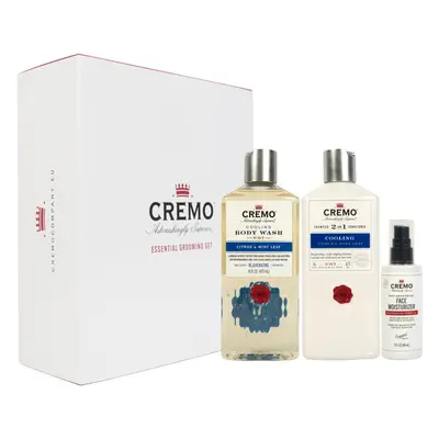 Cremo Essential Grooming Set dárková sada na vlasy a tělo pro muže