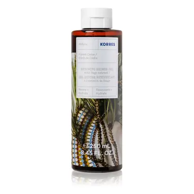 Korres Forest Cedar osvěžující sprchový gel 250 ml