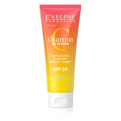 Eveline Cosmetics Vitamin C 3x Action hydratační denní krém SPF 50 30 ml