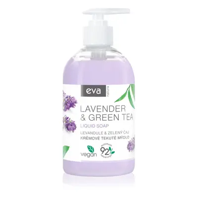 Eva Natura Lavender & Green Tea krémové tekuté mýdlo na ruce 500 ml