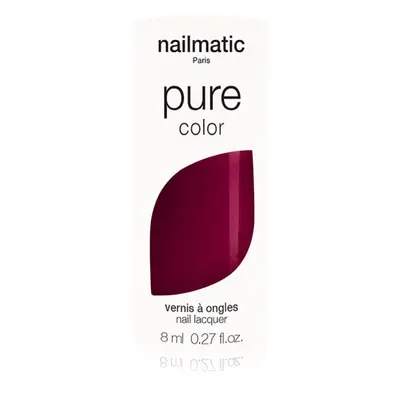 Nailmatic Pure Color lak na nehty FAYE-Bordeaux Red 8 ml