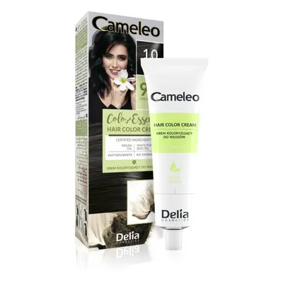 Delia Cosmetics Cameleo Color Essence barva na vlasy v tubě odstín 1.0 Black 75 g