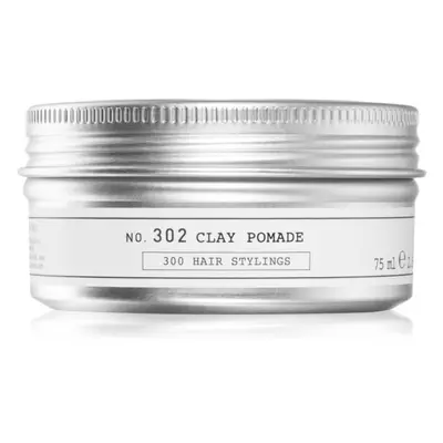 Depot No. 302 Clay Pomade tvarující pomáda do vlasů s matným efektem 75 ml