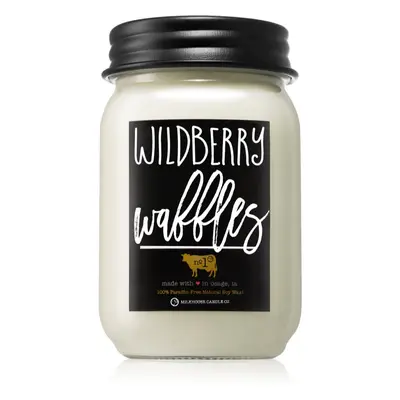 Milkhouse Candle Co. Farmhouse Wildberry Waffles vonná svíčka Mason Jar 369 g