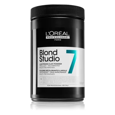 L’Oréal Professionnel Blond Studio Lightening Clay Powder zesvětlující pudr bez amoniaku 500 g