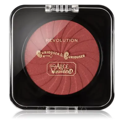 Makeup Revolution X Alice in Wonderland rozjasňující tvářenka odstín The Wrong Alice Blusher 3.5