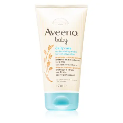 Aveeno Baby Moisturising lotion hydratační tělové mléko pro děti od narození 150 ml