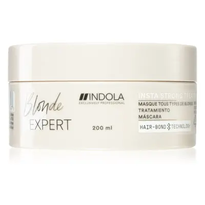 Indola Blond Expert Insta Strong vyživující maska na vlasy pro blond vlasy 200 ml