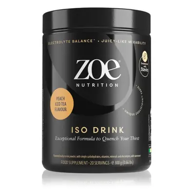 ZOE Iso Drink rehydratační iontový nápoj v prášku příchuť Iced Tea 300 g