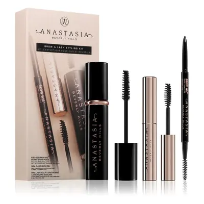 Anastasia Beverly Hills Brow & Lash Styling Kit dárková sada na oči a obočí odstín Medium Brown