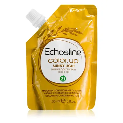 Echosline Color Up barvicí maska s vyživujícím účinkem odstín Sunny Light 150 ml