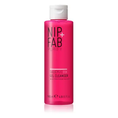 NIP+FAB Salicylic Fix čisticí gel na obličej 145 ml