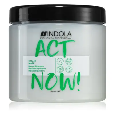 Indola Act Now! Repair hloubkově regenerační maska na vlasy 650 ml