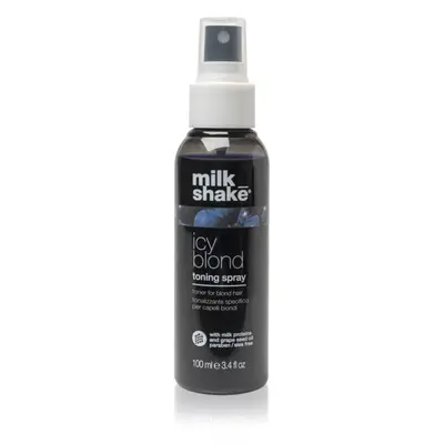 Milk Shake Icy Blond Toning Spray sprej neutralizující žluté tóny 100 ml