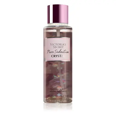 Victoria's Secret Crystal Fragrance Pure Seduction Crystal tělový sprej pro ženy 250 ml