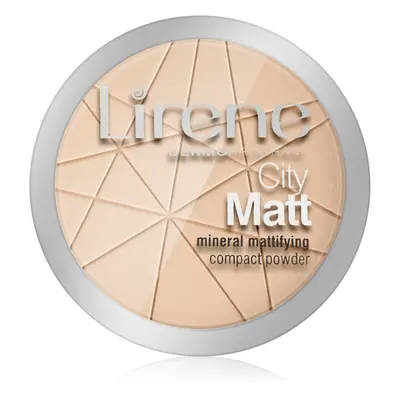 Lirene City Matt matující pudr odstín 01 Transparent 9 g