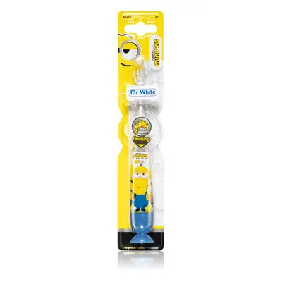 Minions Flashing Toothbrush bateriový dětský zubní kartáček soft 3y+