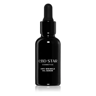 CBD Star Cosmetics ANTI WRINKLER OIL SERUM antioxidační olejové sérum na obličej 30 ml