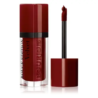 Bourjois Rouge Edition Velvet tekutá rtěnka s matným efektem odstín 19 Jolie-De-Vin 7.7 ml