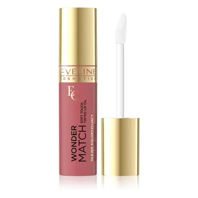 Eveline Cosmetics Wonder Match hydratační olej na rty odstín 04 Raspberry Sorbet 5 ml