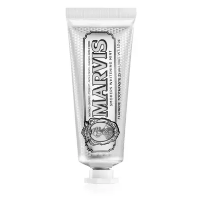 Marvis Whitening Smokers Mint bělicí zubní pasta pro kuřáky příchuť Mint 25 ml