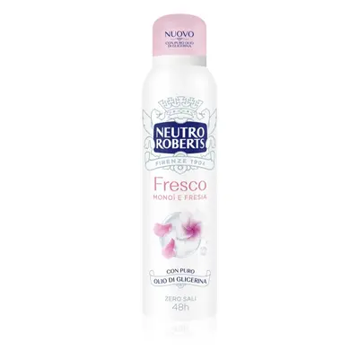 Neutro Roberts Monoi e Fresia deodorant ve spreji s 48hodinovým účinkem 150 ml