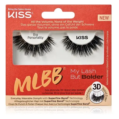 KISS My Lash But Bolder umělé řasy Big Personality 1 pár