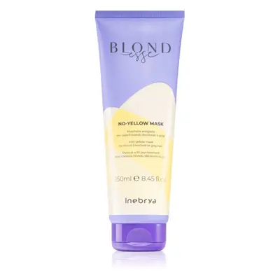 Inebrya BLONDesse No-Yellow Mask maska na vlasy neutralizující žluté tóny 250 ml