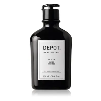 Depot 100 HAIR CLEANSING NO. 110 BLACK SHAMPOO šampon neutralizující mosazné podtóny 250 ml