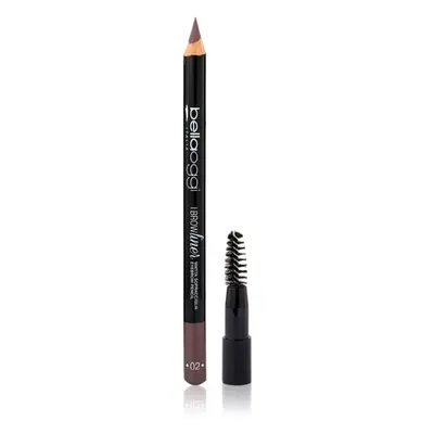 bellaoggi I Brow Liner tužka na obočí s kartáčkem odstín Brown 1,1 g