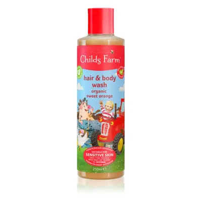 Childs Farm Hair & Body Wash mycí emulze na tělo a vlasy pro děti Sweet Orange 250 ml